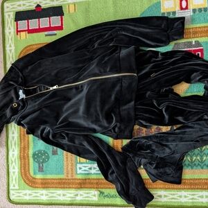 Magaschoni Black Velvet Jacket